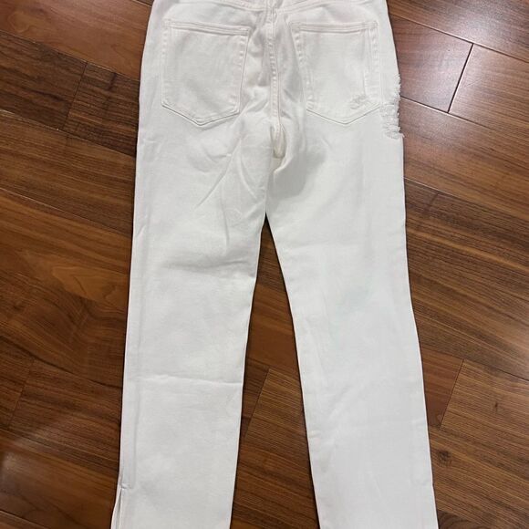 Good American Good Boy white jeans NWT - Picture 6 of 10